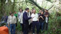 Visita á área de actuación do proxecto Margal Ulla na súa presentación ás partes interesadas