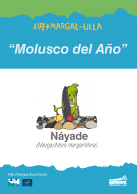 O proxecto Life+ Margal Ulla foi designado pola Sociedade Española de Malacoloxía para desenvolver as accións de difusión acerca da Margaritifera Margaritifera, no marco da sua designación como “Molusco del año 2014”